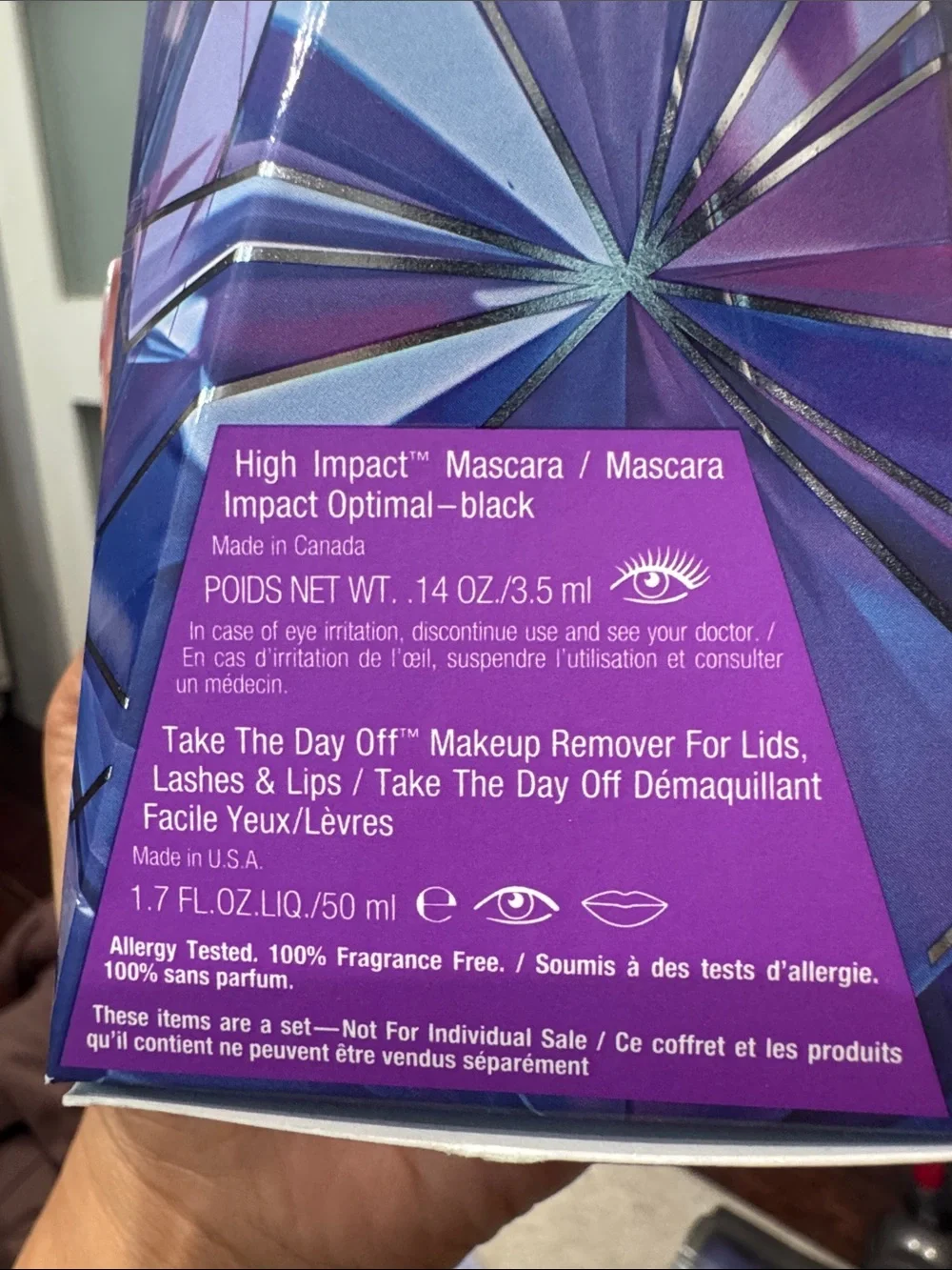 Clinique Take The Day Off Duo - Purple & Black